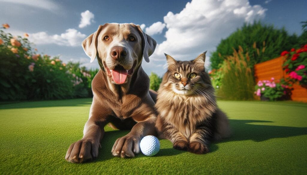 chien et chat soignés sont des animaux heureux et des maitre heureux