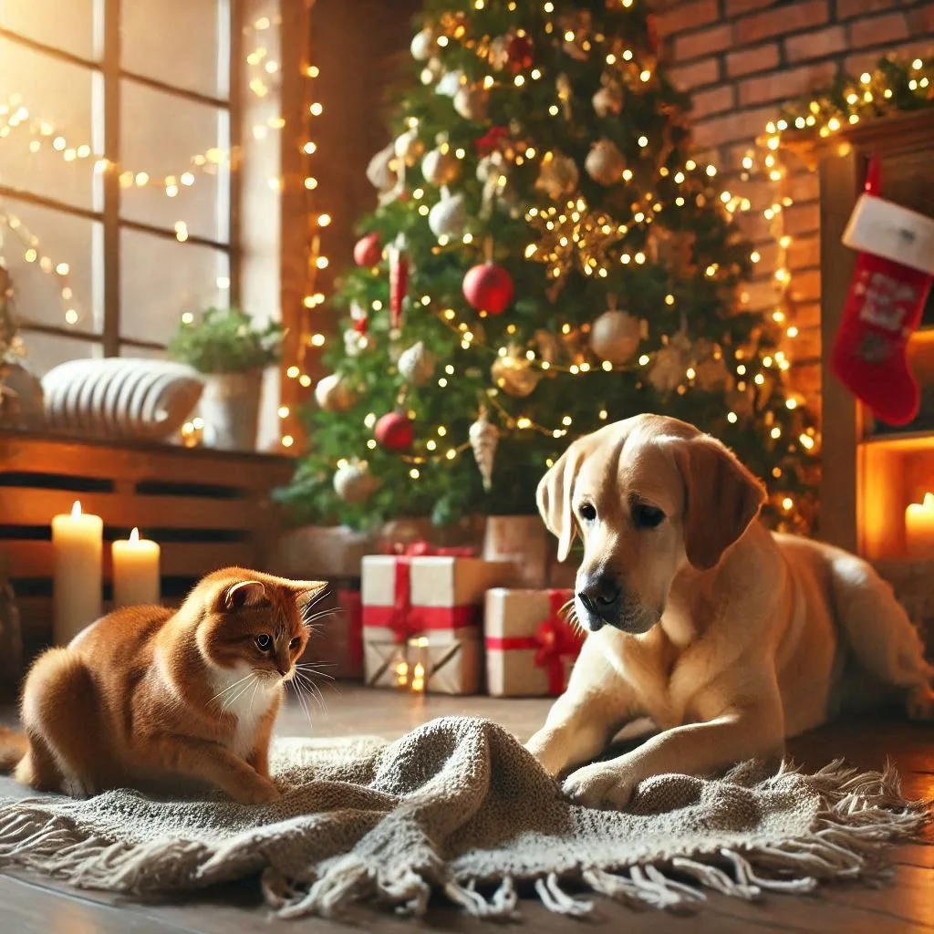 Fêtez Noël En Sécurité Avec Nos Amis à 4 Pattes